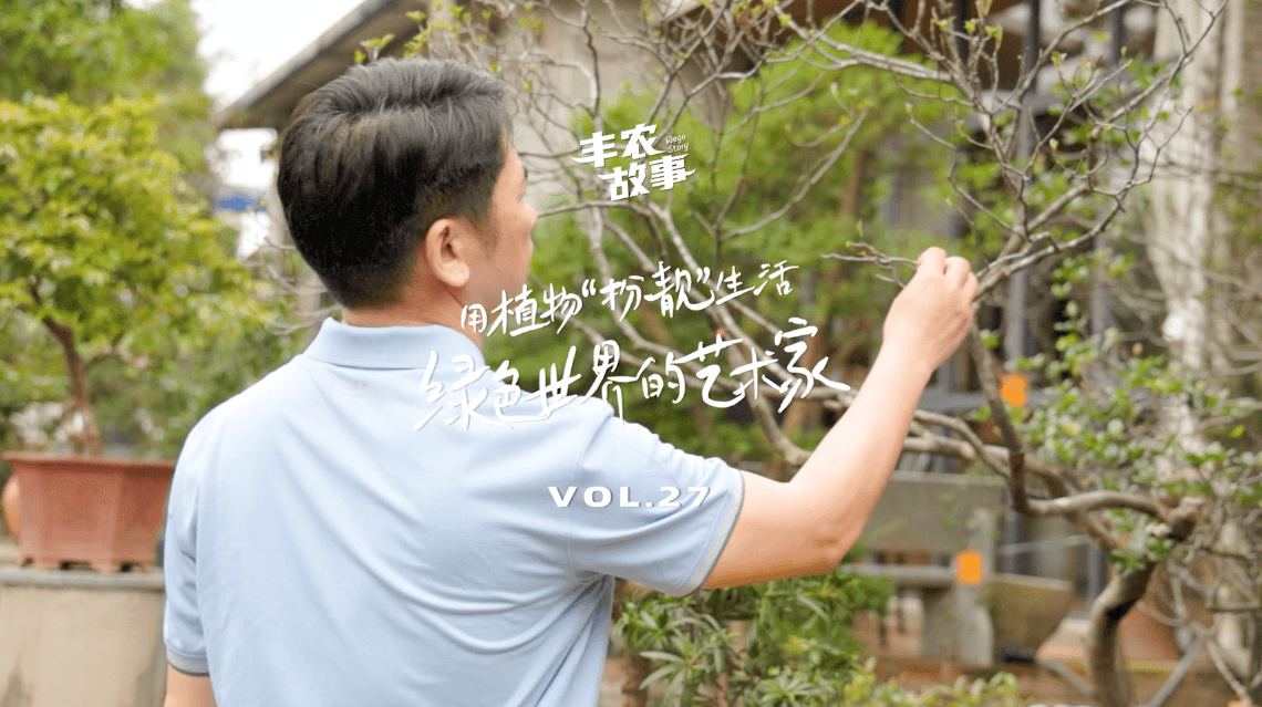 17年，他用一草一木去点亮了一个个家。